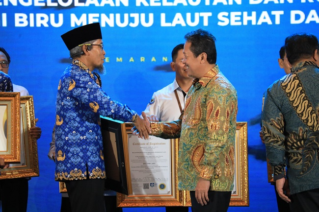 Sekda Jateng Apresiasi Proyek Percontohan Sedimentasi Laut di Pantai Moro&nbsp;Demak